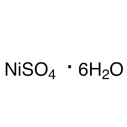 Nickel(II) Sulfate Hexahydrate Chemical Structure of Nickel(II) Sulfate Hexahydrate