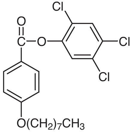 2,4,5-Trichlorophenyl 4-n-Octyloxybenzoate Chemical Structure of 2,4,5-Trichlorophenyl 4-n-Octyloxybenzoate