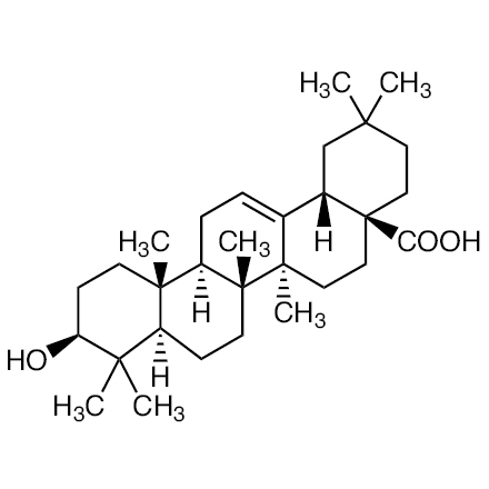 Oleanolic Acid Chemical Structure of Oleanolic Acid