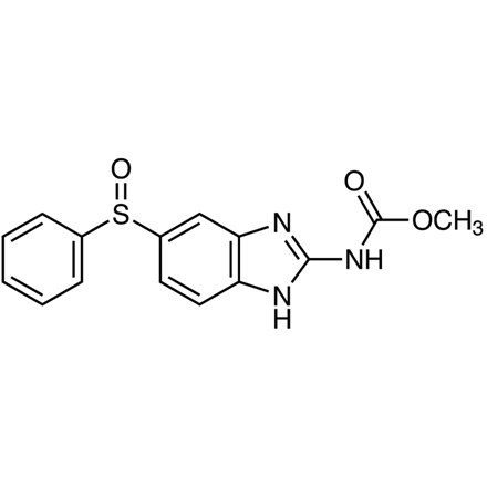 Oxfendazole Chemical Structure of Oxfendazole