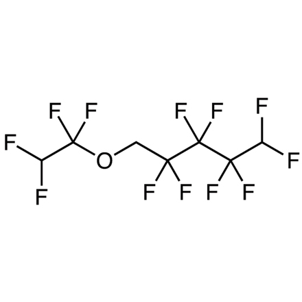 1H,1H,5H-Octafluoropentyl 1,1,2,2-Tetrafluoroethyl Ether Chemical Structure of 1H,1H,5H-Octafluoropentyl 1,1,2,2-Tetrafluoroethyl Ether