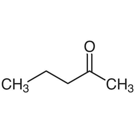 2-Pentanone Chemical Structure of 2-Pentanone