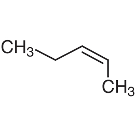 cis-2-Pentene Chemical Structure of cis-2-Pentene