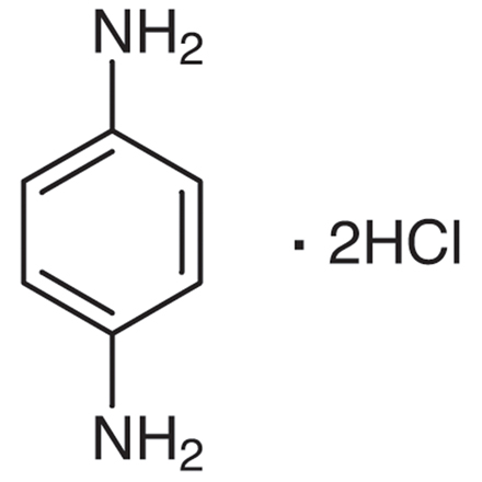 1,4-Phenylenediamine Dihydrochloride Chemical Structure of 1,4-Phenylenediamine Dihydrochloride