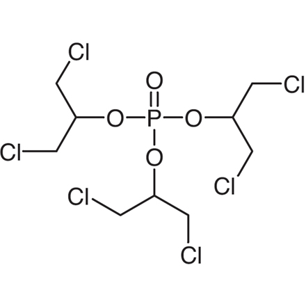 Tris(1,3-dichloro-2-propyl) Phosphate Chemical Structure of Tris(1,3-dichloro-2-propyl) Phosphate