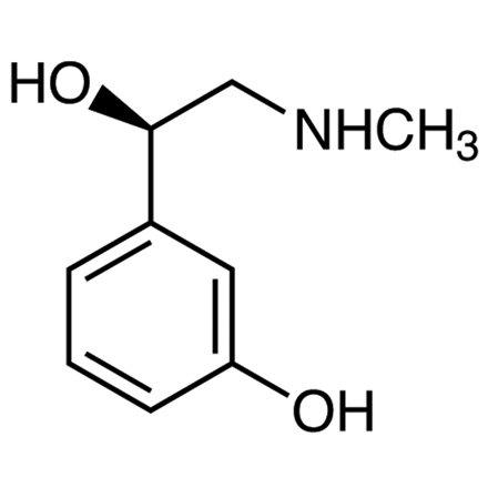 L-Phenylephrine Chemical Structure of L-Phenylephrine