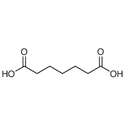Pimelic Acid Chemical Structure of Pimelic Acid