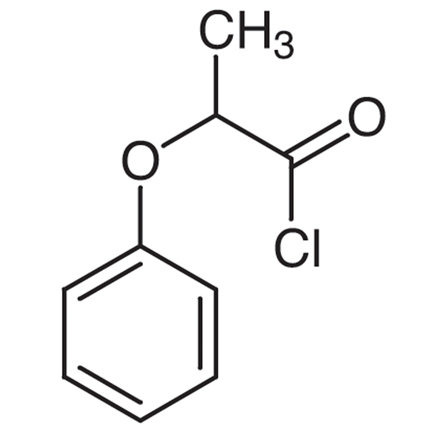 2-Phenoxypropionyl Chloride Chemical Structure of 2-Phenoxypropionyl Chloride