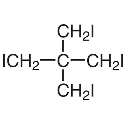 Pentaerythrityl Tetraiodide Chemical Structure of Pentaerythrityl Tetraiodide