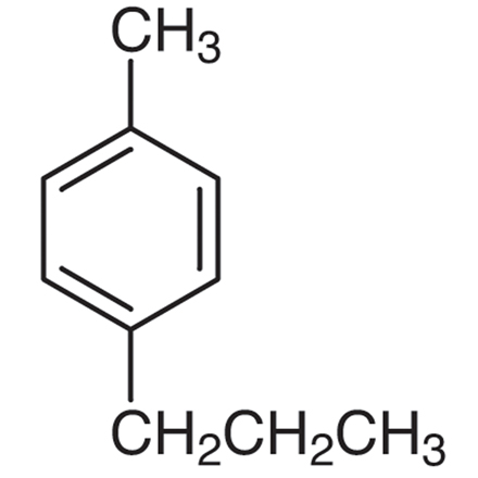 4-Propyltoluene Chemical Structure of 4-Propyltoluene
