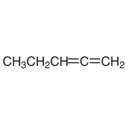 1,2-Pentadiene Chemical Structure of 1,2-Pentadiene