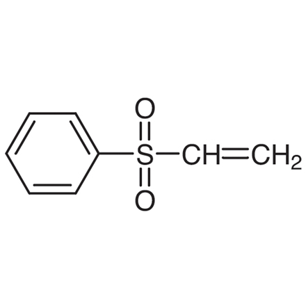 Phenyl Vinyl Sulfone Chemical Structure of Phenyl Vinyl Sulfone