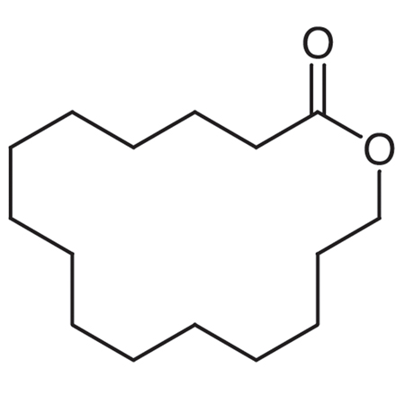 15-Pentadecanolactone Chemical Structure of 15-Pentadecanolactone
