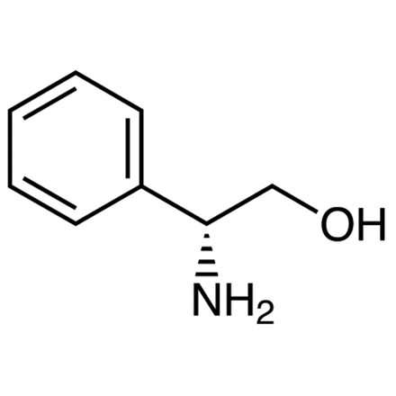 (R)-(-)-2-Phenylglycinol Chemical Structure of (R)-(-)-2-Phenylglycinol