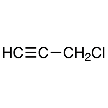 Propargyl Chloride (70% in Toluene, ca. 9.2mol/L) Chemical Structure of Propargyl Chloride (70% in Toluene, ca. 9.2mol/L)