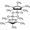 Thumbnail of (Pentamethylcyclopentadienyl)rhodium(III) Dichloride Dimer