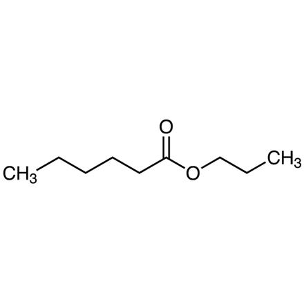 Propyl Hexanoate Chemical Structure of Propyl Hexanoate