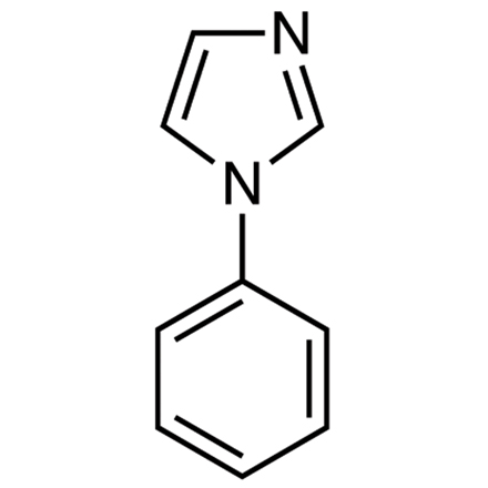 1-Phenylimidazole Chemical Structure of 1-Phenylimidazole
