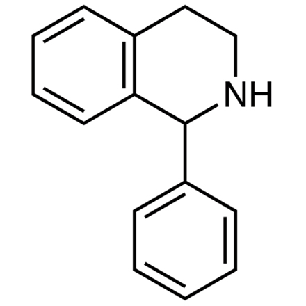1-Phenyl-1,2,3,4-tetrahydroisoquinoline Chemical Structure of 1-Phenyl-1,2,3,4-tetrahydroisoquinoline