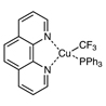 Thumbnail of (1,10-Phenanthroline)(trifluoromethyl)(triphenylphosphine)copper(I)