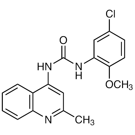 PQ401 Chemical Structure of PQ401