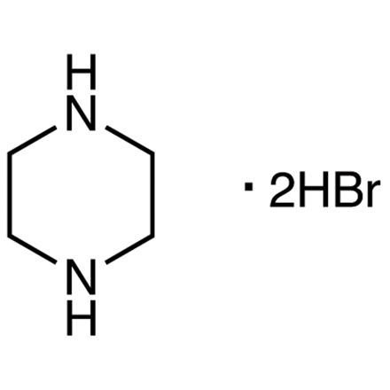 Piperazine Dihydrobromide Chemical Structure of Piperazine Dihydrobromide