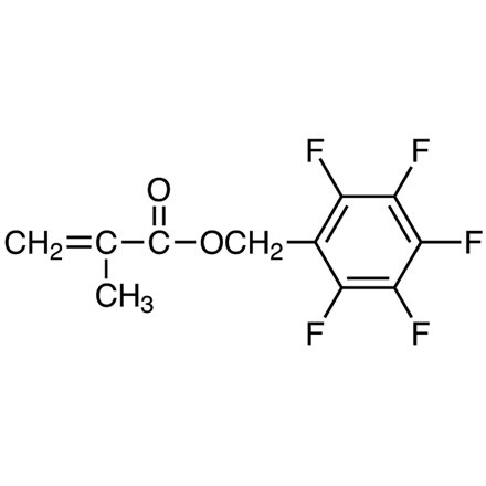 Pentafluorobenzyl Methacrylate (stabilized with BHT) Chemical Structure of Pentafluorobenzyl Methacrylate (stabilized with BHT)