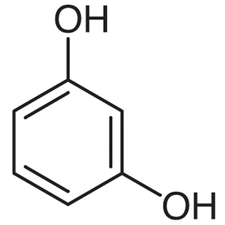 Resorcinol Chemical Structure of Resorcinol