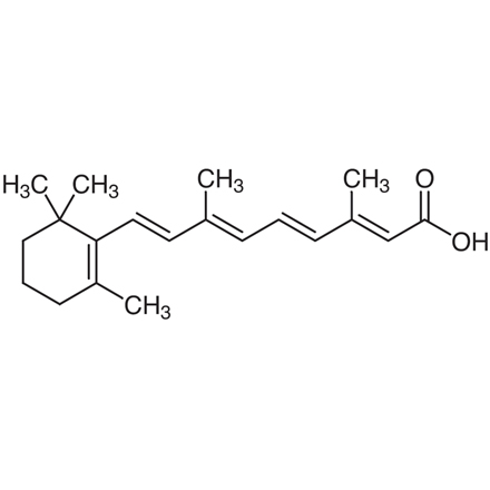Retinoic Acid Chemical Structure of Retinoic Acid