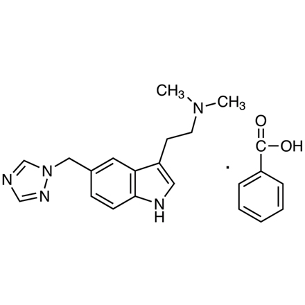Rizatriptan Benzoate Chemical Structure of Rizatriptan Benzoate