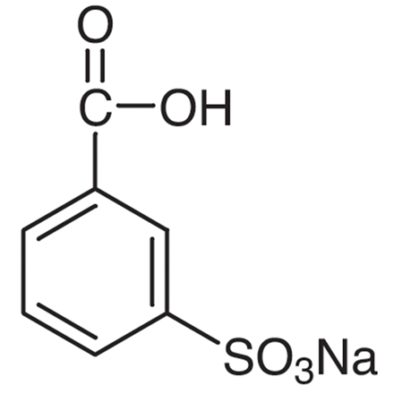 3-Sulfobenzoic Acid Monosodium Salt Chemical Structure of 3-Sulfobenzoic Acid Monosodium Salt