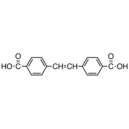 4,4'-Stilbenedicarboxylic Acid Chemical Structure of 4,4'-Stilbenedicarboxylic Acid