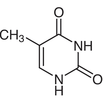 Thymine Chemical Structure of Thymine