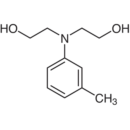 m-Tolyldiethanolamine Chemical Structure of m-Tolyldiethanolamine