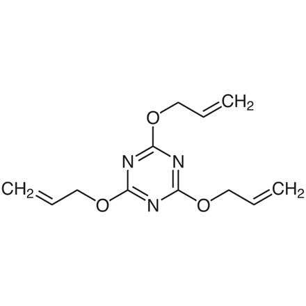 Triallyl Cyanurate Chemical Structure of Triallyl Cyanurate