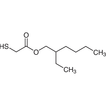 2-Ethylhexyl Thioglycolate Chemical Structure of 2-Ethylhexyl Thioglycolate