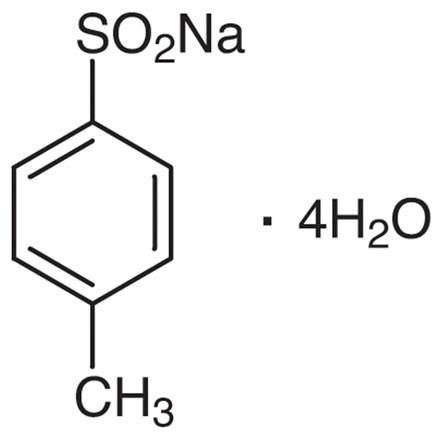 Sodium p-Toluenesulfinate Tetrahydrate Chemical Structure of Sodium p-Toluenesulfinate Tetrahydrate