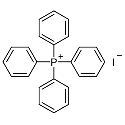 Tetraphenylphosphonium Iodide Chemical Structure of Tetraphenylphosphonium Iodide