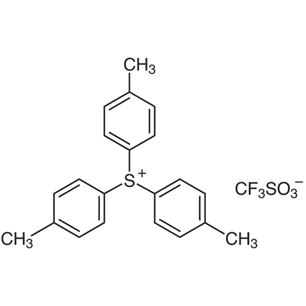 Tri-p-tolylsulfonium Trifluoromethanesulfonate Chemical Structure of Tri-p-tolylsulfonium Trifluoromethanesulfonate