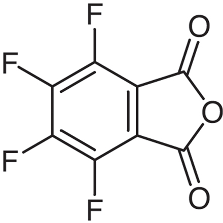 Tetrafluorophthalic Anhydride Chemical Structure of Tetrafluorophthalic Anhydride
