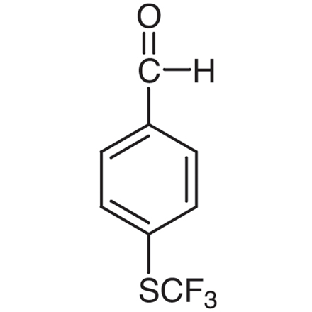 4-(Trifluoromethylthio)benzaldehyde Chemical Structure of 4-(Trifluoromethylthio)benzaldehyde