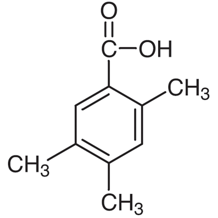 2,4,5-Trimethylbenzoic Acid Chemical Structure of 2,4,5-Trimethylbenzoic Acid