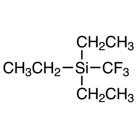 Triethyl(trifluoromethyl)silane Chemical Structure of Triethyl(trifluoromethyl)silane