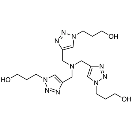 Tris(3-hydroxypropyltriazolylmethyl)amine Chemical Structure of Tris(3-hydroxypropyltriazolylmethyl)amine