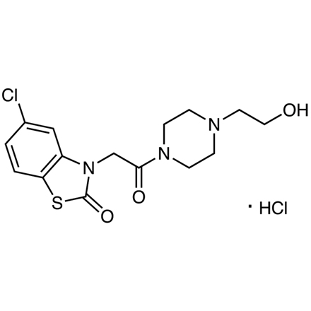Tiaramide Hydrochloride Chemical Structure of Tiaramide Hydrochloride