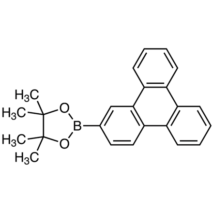 4,4,5,5-Tetramethyl-2-(triphenylen-2-yl)-1,3,2-dioxaborolane Chemical Structure of 4,4,5,5-Tetramethyl-2-(triphenylen-2-yl)-1,3,2-dioxaborolane