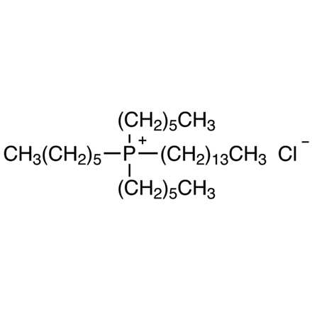 Trihexyl(tetradecyl)phosphonium Chloride Chemical Structure of Trihexyl(tetradecyl)phosphonium Chloride