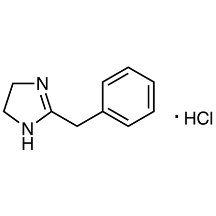 Tolazoline Hydrochloride Chemical Structure of Tolazoline Hydrochloride