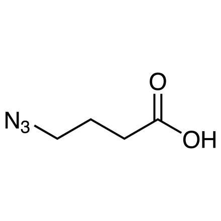 4-Azidobutanoic Acid Chemical Structure of 4-Azidobutanoic Acid