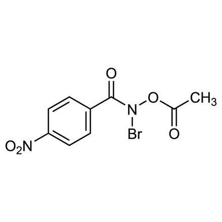 N-Acetoxy-N-bromo-4-nitrobenzamide Chemical Structure of N-Acetoxy-N-bromo-4-nitrobenzamide